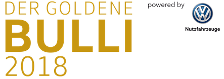 Logo der goldene Bulli 2018
